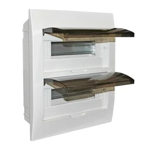 Tablou plastic, incastrat, 24 module, 2 randuri, IP40