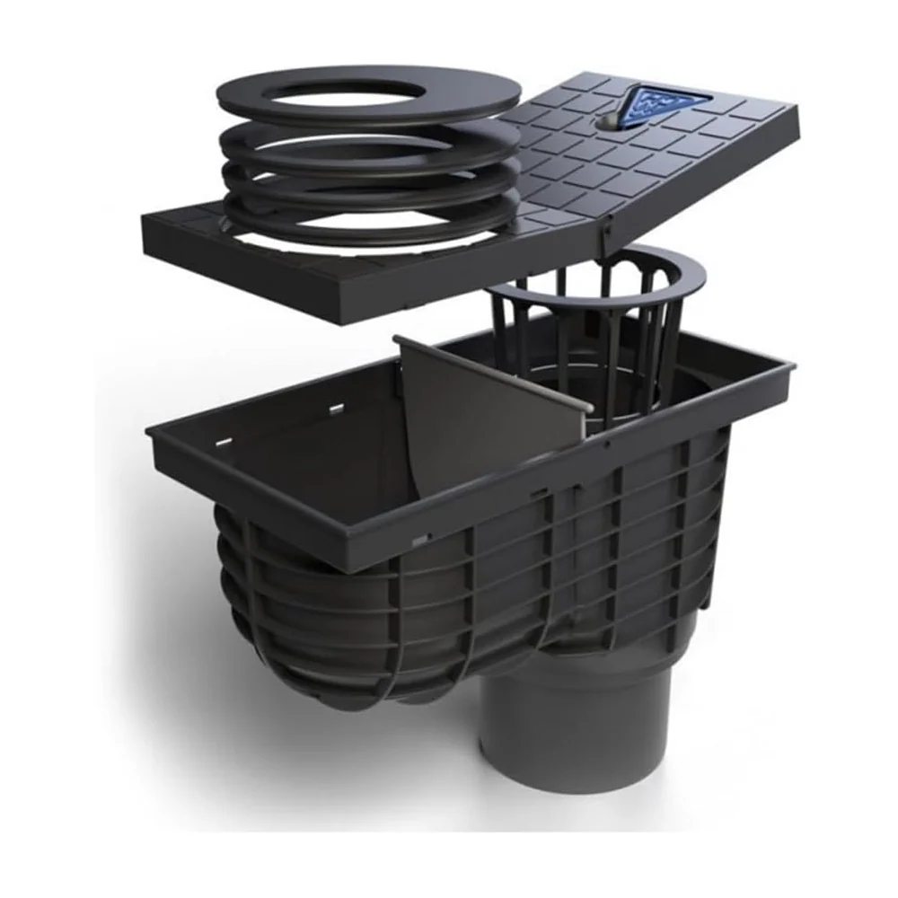 Racord de burlan MCH universal cu iesire verticala D110/125