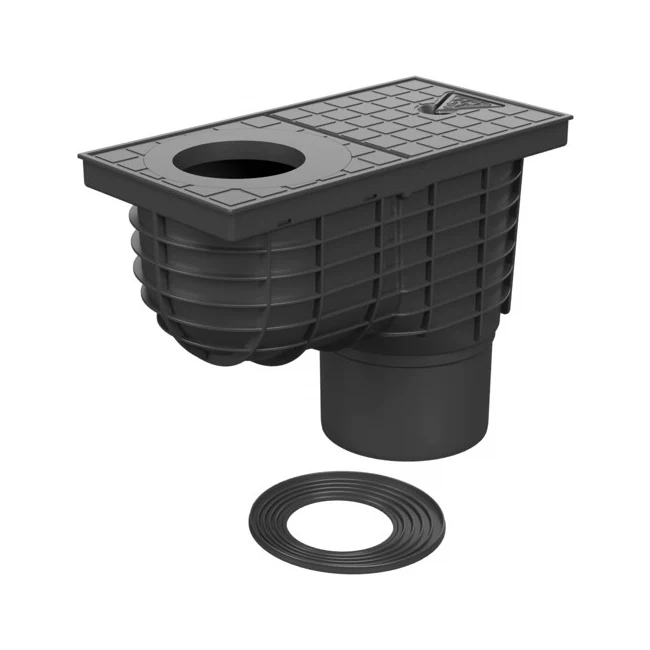 Racord de burlan Standard MCH cu iesire verticala D110/125-KV 125 ST