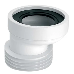 Racord WC excentric McALPINE Ø100 mm / DN100 (Ø110 mm), L=120 mm