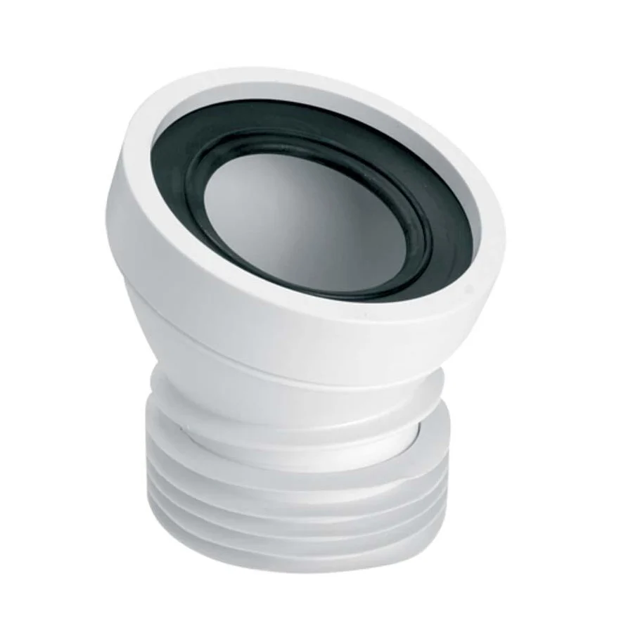 Racord WC McALPINE Ø100 mm / DN100 (Ø110 mm), L = 100 mm