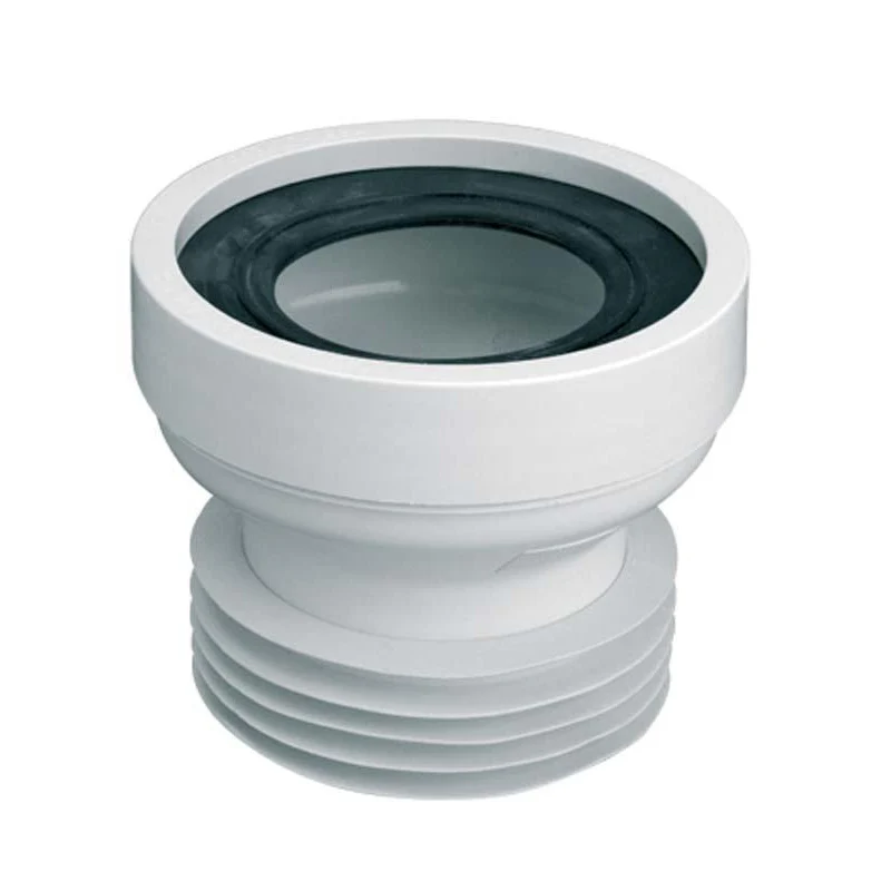 Racord WC McALPINE Ø100 mm / DN100 (Ø110 mm), L = 120 mm