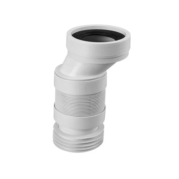 Racord WC McALPINE DN100 + Ø 100 mm, deviatie 4 cm