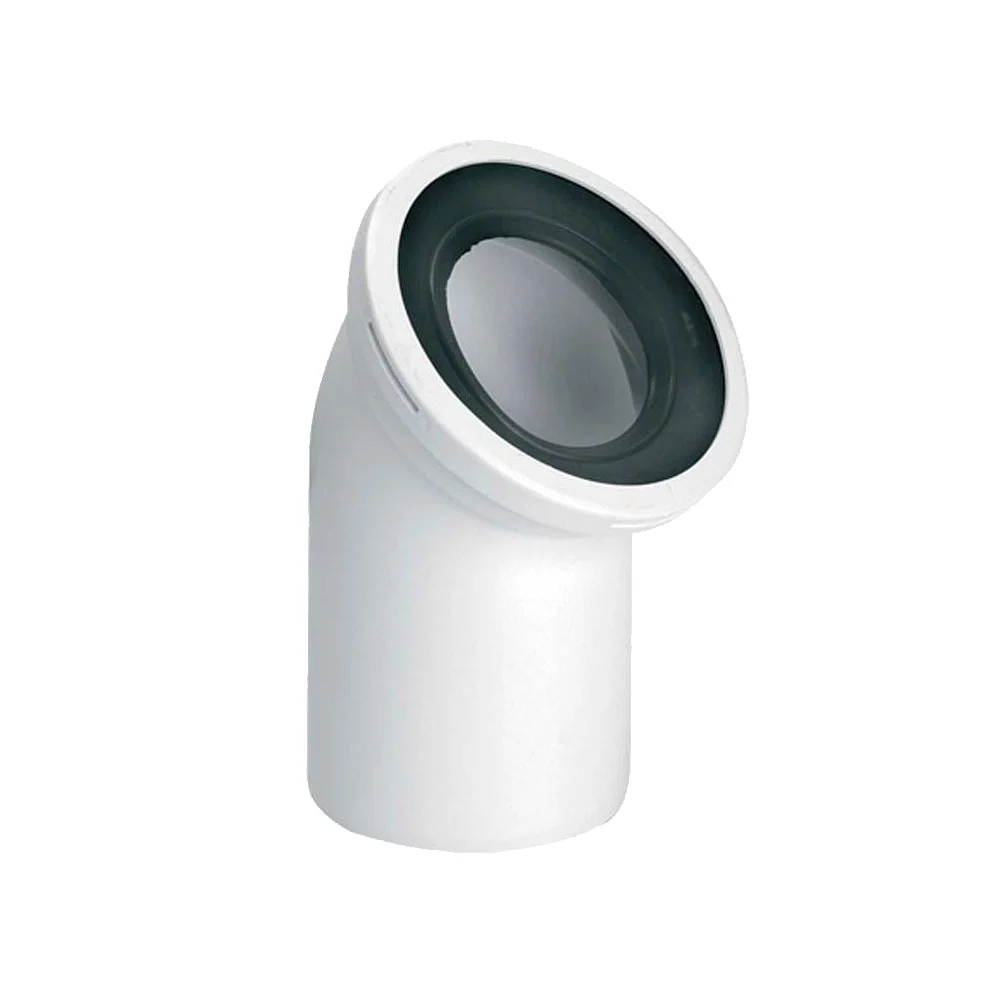 Racord WC McALPINE Economy DN100 / Ø110 mm L = 180 mm, 45°