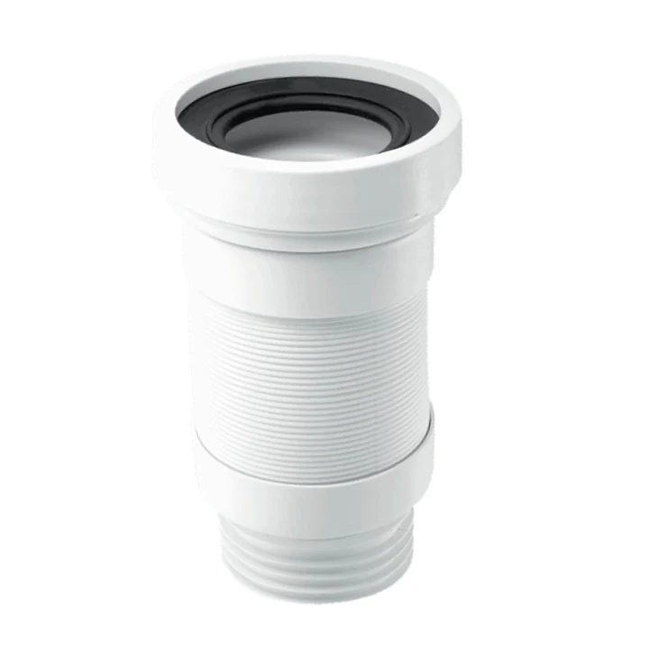 Racord WC McALPINE flexibil Ø90 mm / DN80, 260 mm -> 640 mm