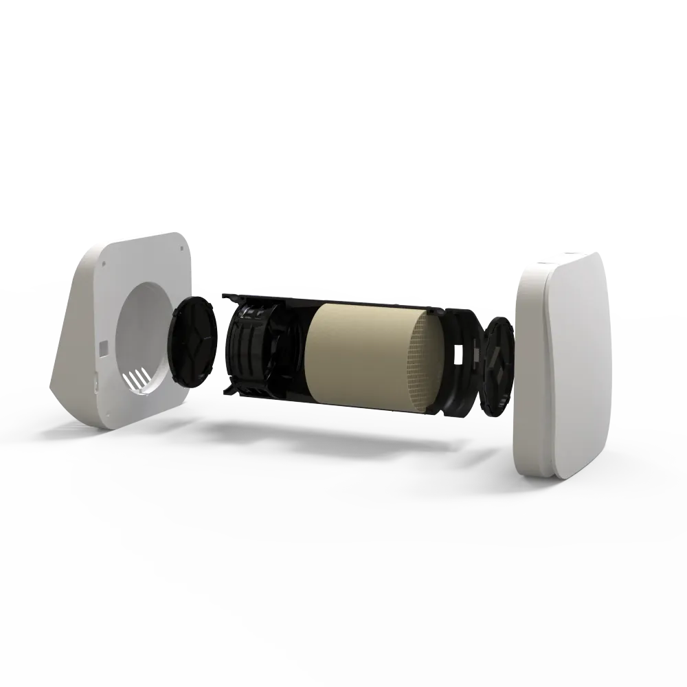 Recuperator de caldura BSK Zephyr Mini, ceramic, flux alternativ, WIFI