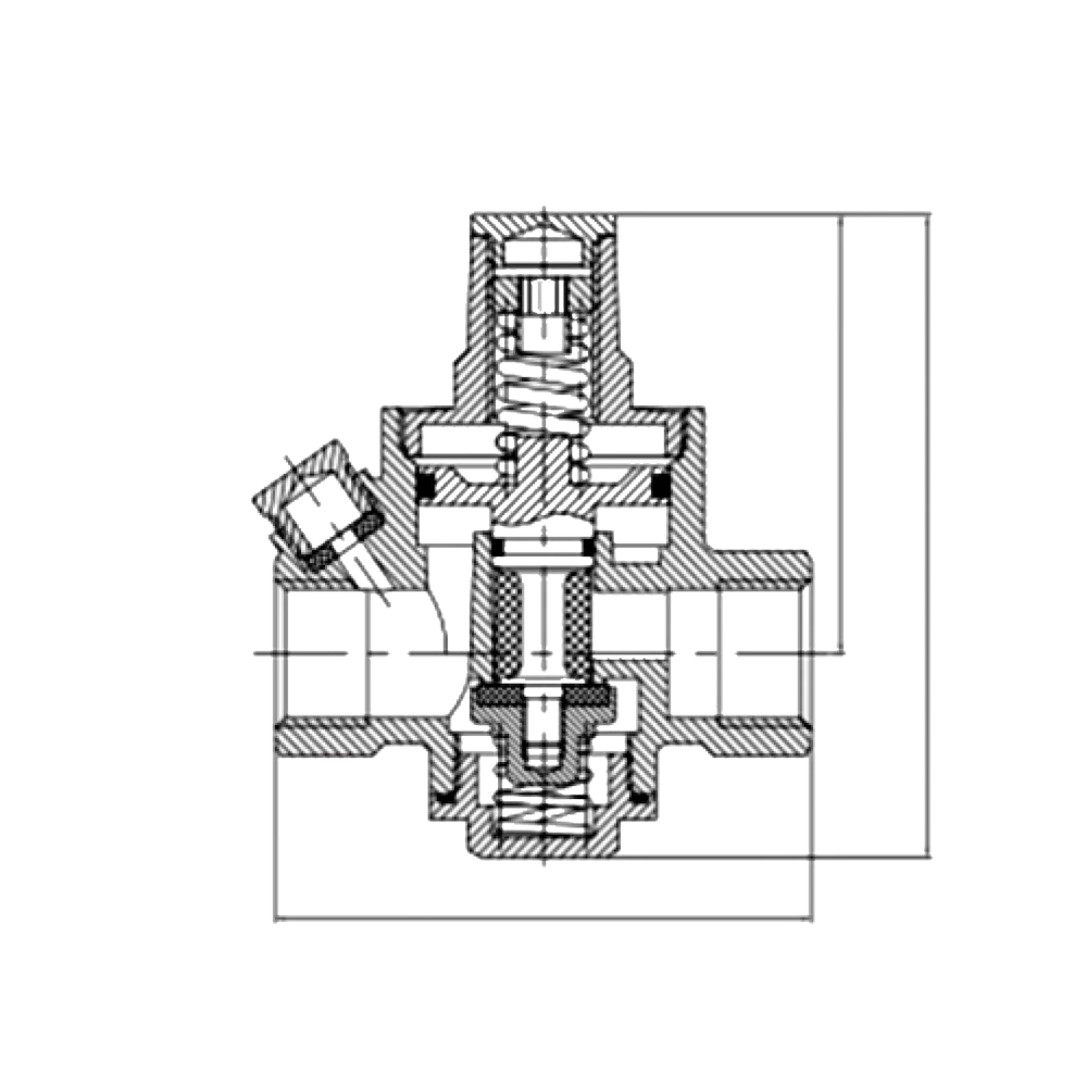 Reductor de presiune 3/4 " - DN20