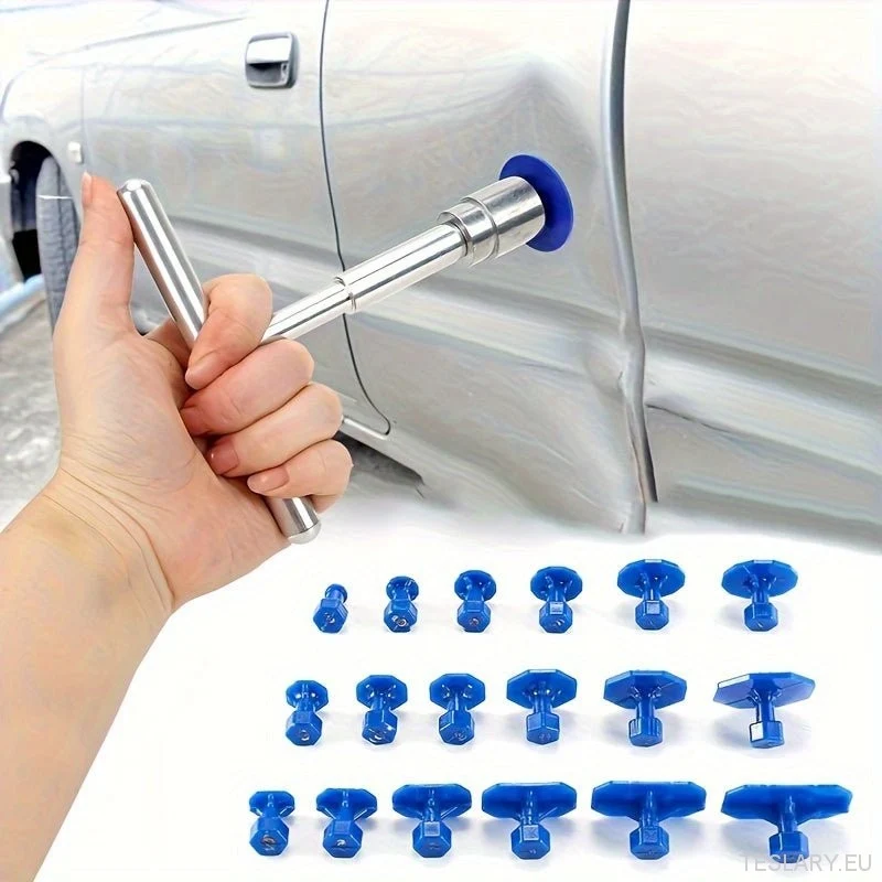 Instrument de reparație mașinii de dinți în formă de T TOST cu 18pcs distanțiere set de instrumente de reparație dentinulu...