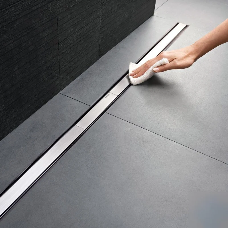 Grila rigola dus Geberit CleanLine80 ajustabila 30-130 cm, auriu (champagne)