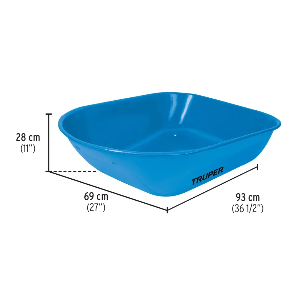 Cuva pentru roaba CAT-50ND, albastra – Truper