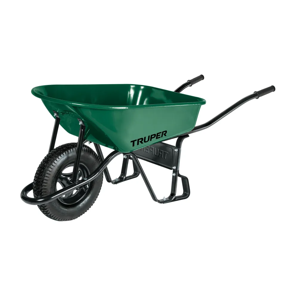 Roaba metalica TRUPER, volum 135 L