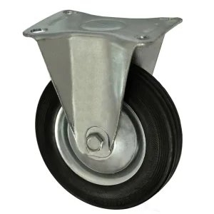 Roata carucior 5 - talpa metal - rulment - 125/37.5-50 - unidirectionala