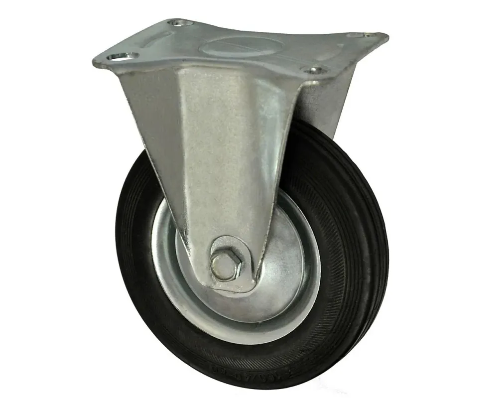 Roata carucior 5 - talpa metal - rulment - 125/37.5-50 - unidirectionala