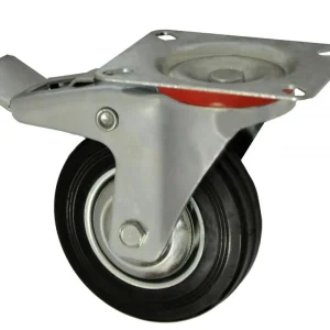 Roata carucior 3 - talpa metal - rulment - 75/25-50 - frana