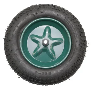 Roata roaba - tt - ax subtire 14mm - mixt - 3.50-8 4pr