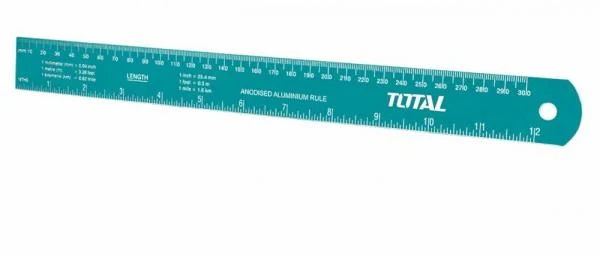 Rigla TOTAL din aluminiu - 30cm