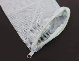 Saculet pentru material filtrant cu fermoar-13x21cm