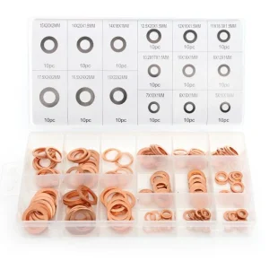 Saibe Cupru 150 Bucati Set, Kraft&Dele KD10503