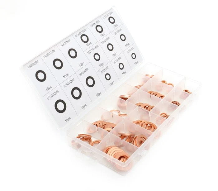 Saibe Cupru 150 Bucati Set, Kraft&Dele KD10503