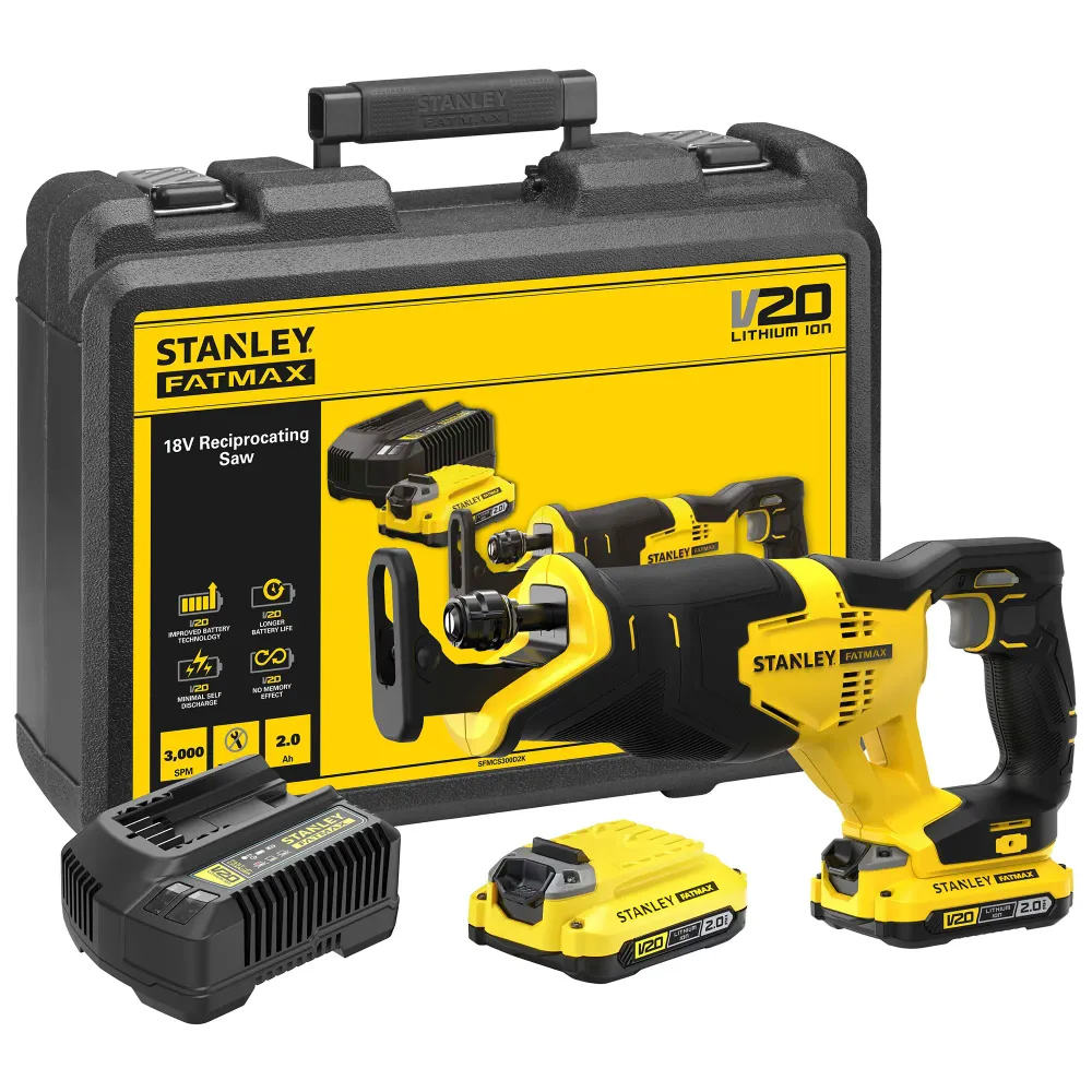 Fierăstrău universal Stanley SFMCS300D2K-QW 20V 2Ah