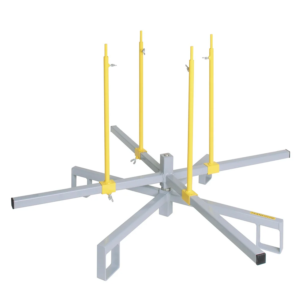 Derulator compact pentru colaci de 600 m ALPEX pentru tevi - FRANKISCHE