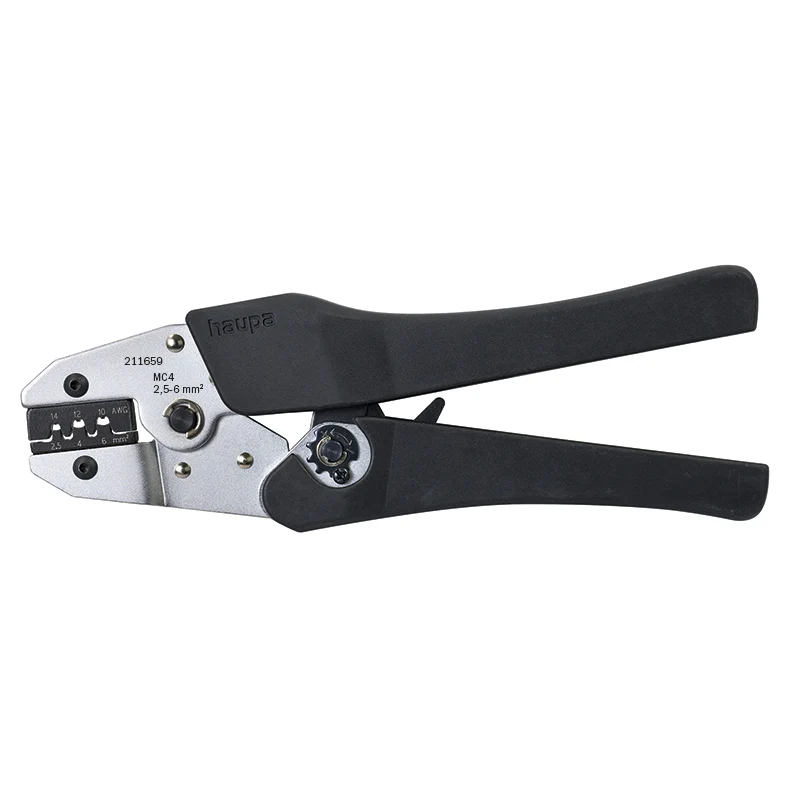 Cleste de sertizat pini MC4, 2.5-6 mm², Haupa 211659