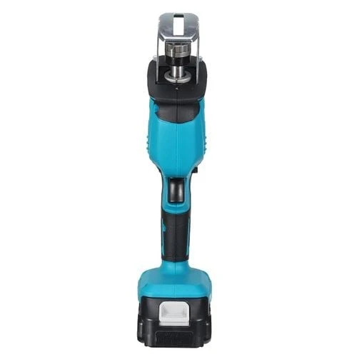Fierăstrău Electric Tip Sabie 48V cu 2 Acumulatori, 4 Pânze și Valiză de Transport