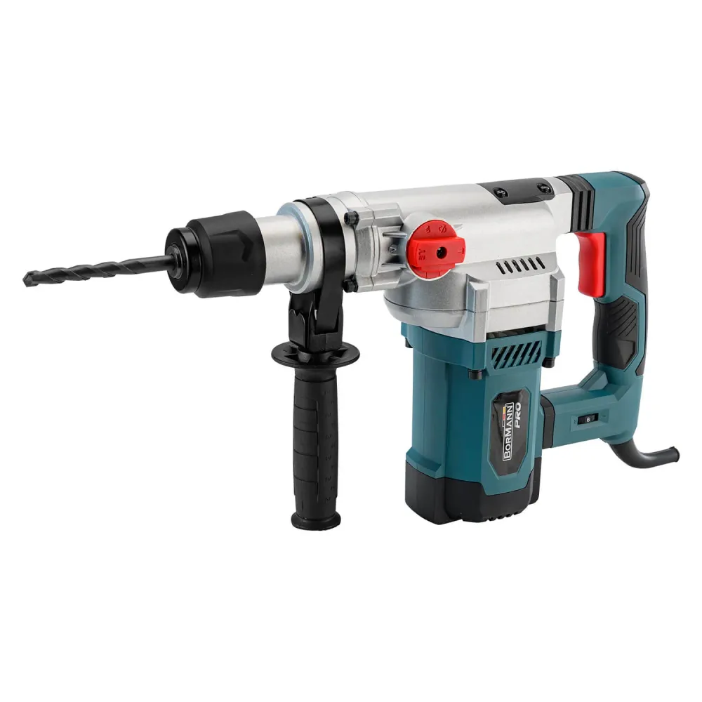Ciocan rotopercutor BORMANN PRO SDS-PLUS 1500W, 920rpm, 4100bpm, 5.5J, 4,6kg, cu accesorii, valiza, Model BPH4400