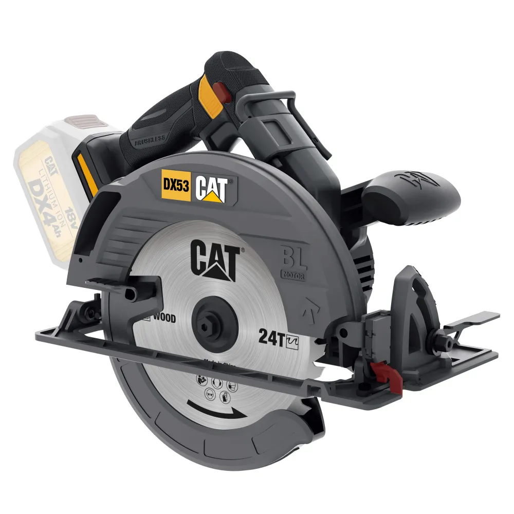 Fierastrau circular CAT, 18V (fara perii) fara acu si incarcator, Model DX53B