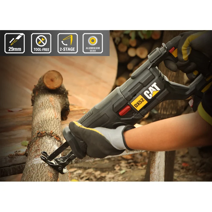 Fierastrau sabie CAT,18V (fara perii), fara acu si incarcator, Model DX52B