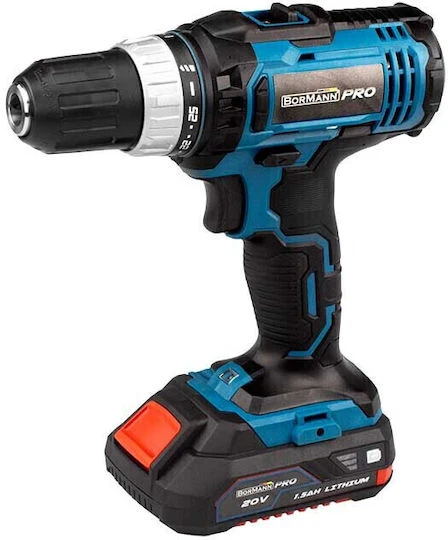 Masina de gaurit Bormann Pro 20v, li-ion, 2 viteze-35nm- 1x1.5ah, cu valiza, model BBP3000