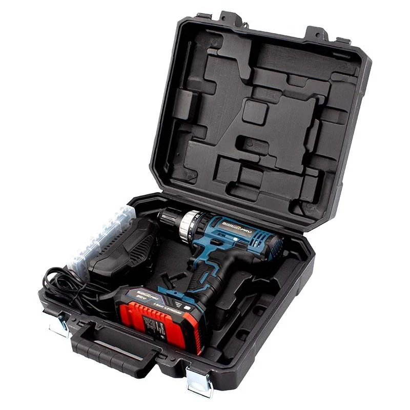 Masina de gaurit Bormann Pro 20v, li-ion, 2 viteze-35nm- 1x1.5ah, cu valiza, model BBP3000