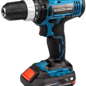 RESIGILAT: Masina de gaurit Bormann Pro 20v, li-ion, 2 viteze-35nm- 1x1.5ah, cu valiza, model BBP3000