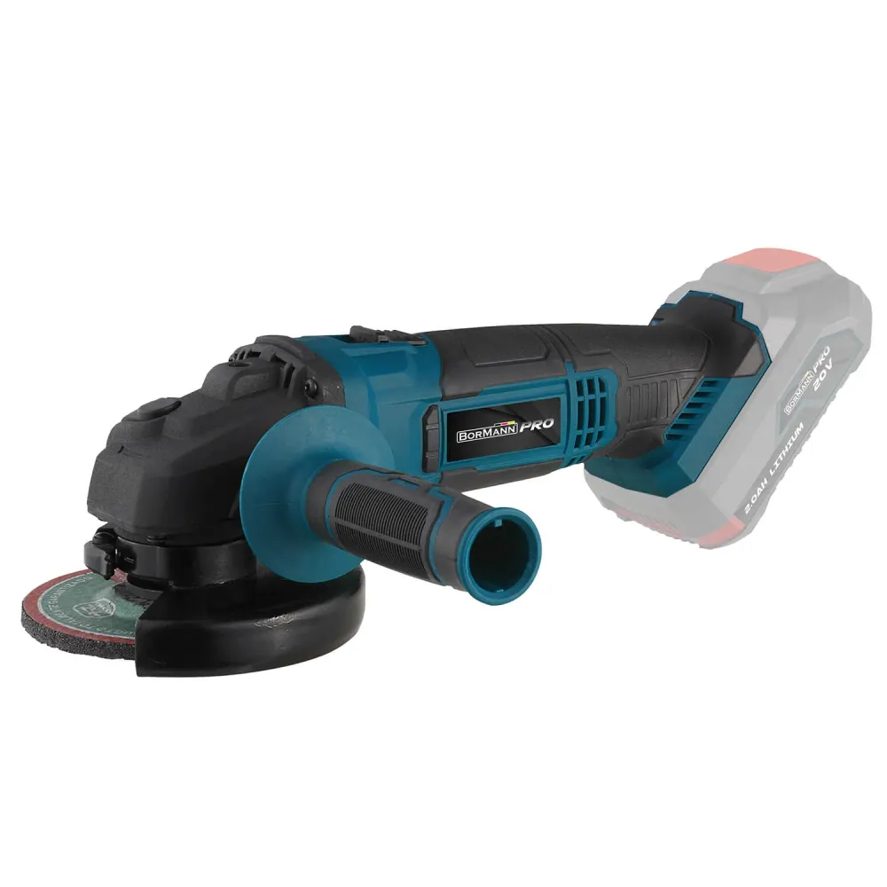 RESIGILAT: Polizor unghiular BORMANN PRO 20V, Li-Ion,125mm, 10000rpm, fara acumulator si Model BBP3500 incarcator