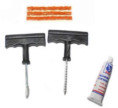 Kit reparatie pana, cu maner plastic