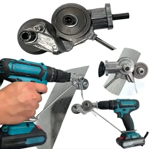 Adaptor pentru Taiat Tabla cu Role, Accesoriu pentru Bormasina si Autofiletanta
