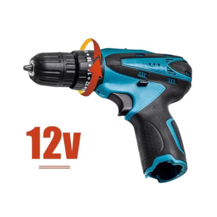 Bormașă / Autofiletantă Fără Fir 12V cu 2 Acumulatori și Trusă de 24 Accesorii