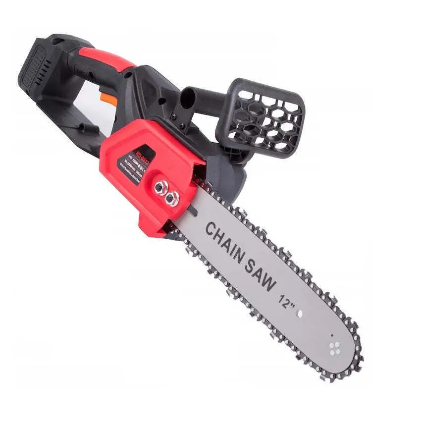 Drujbă Electrică cu Acumulator, Lamă 12 inch, 1 Acumulator 48V, 4800 RPM