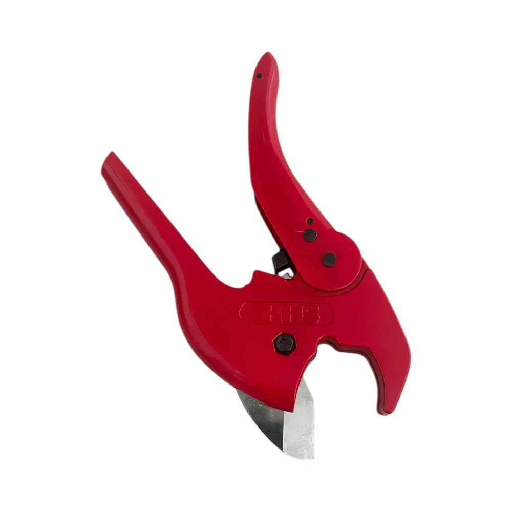 Foarfecă pentru Tevi PPR 3-42mm - Oțel Inoxidabil, Mâner Ergonomic Roșu