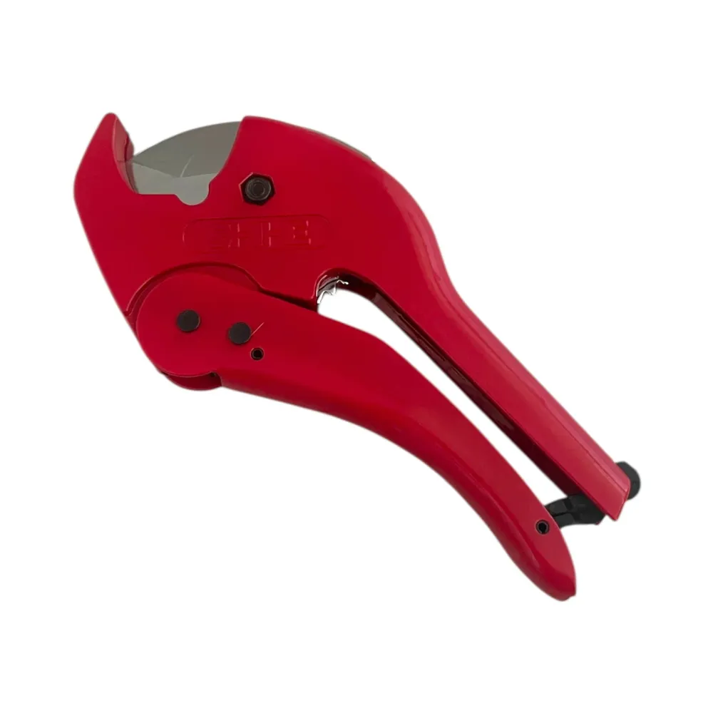 Foarfecă pentru Tevi PPR 3-42mm - Oțel Inoxidabil, Mâner Ergonomic Roșu