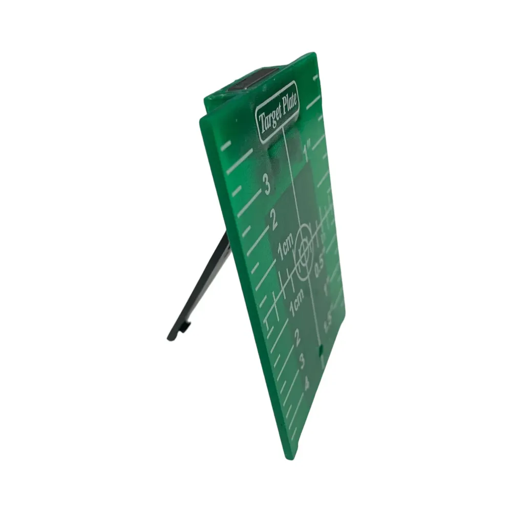Set 5 ținte magnetice pentru nivelă laser, verde, 7.5x10.5 cm
