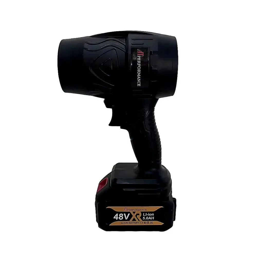 Suflantă Electrică Portabilă 48V AT Performance AT-939 cu 2 Baterii Li-Ion 5.0Ah și Încărcător