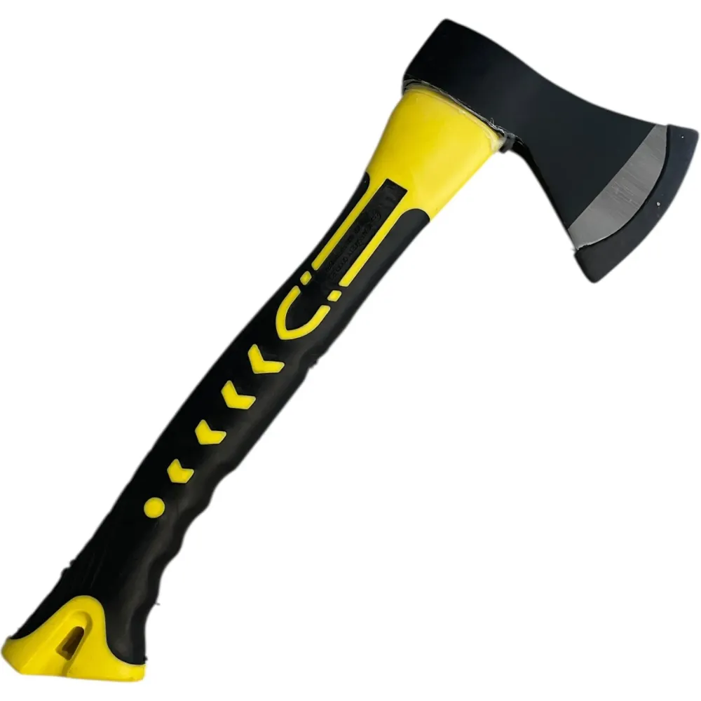Toporiță ASAS 600 cu Mâner Ergonomic Galben-Negru - Oțel Forjat 11x36cm