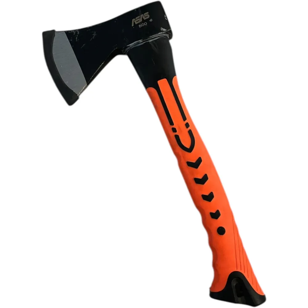 Toporiță ASAS 800 cu Mâner Ergonomic Portocaliu - Oțel Forjat 1180g