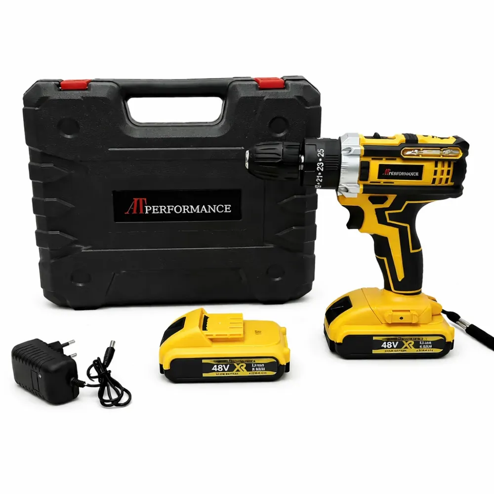 Trusă Bormașă 48V ATP-960 – 2 Acumulatori 5.0Ah, 42Nm, Set 30 Accesorii