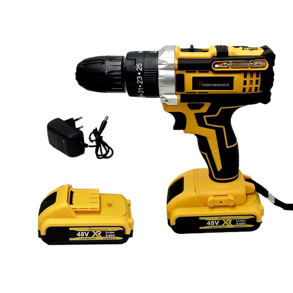 Trusă Bormașă 48V ATP-960 – 2 Acumulatori 5.0Ah, 42Nm, Set 30 Accesorii