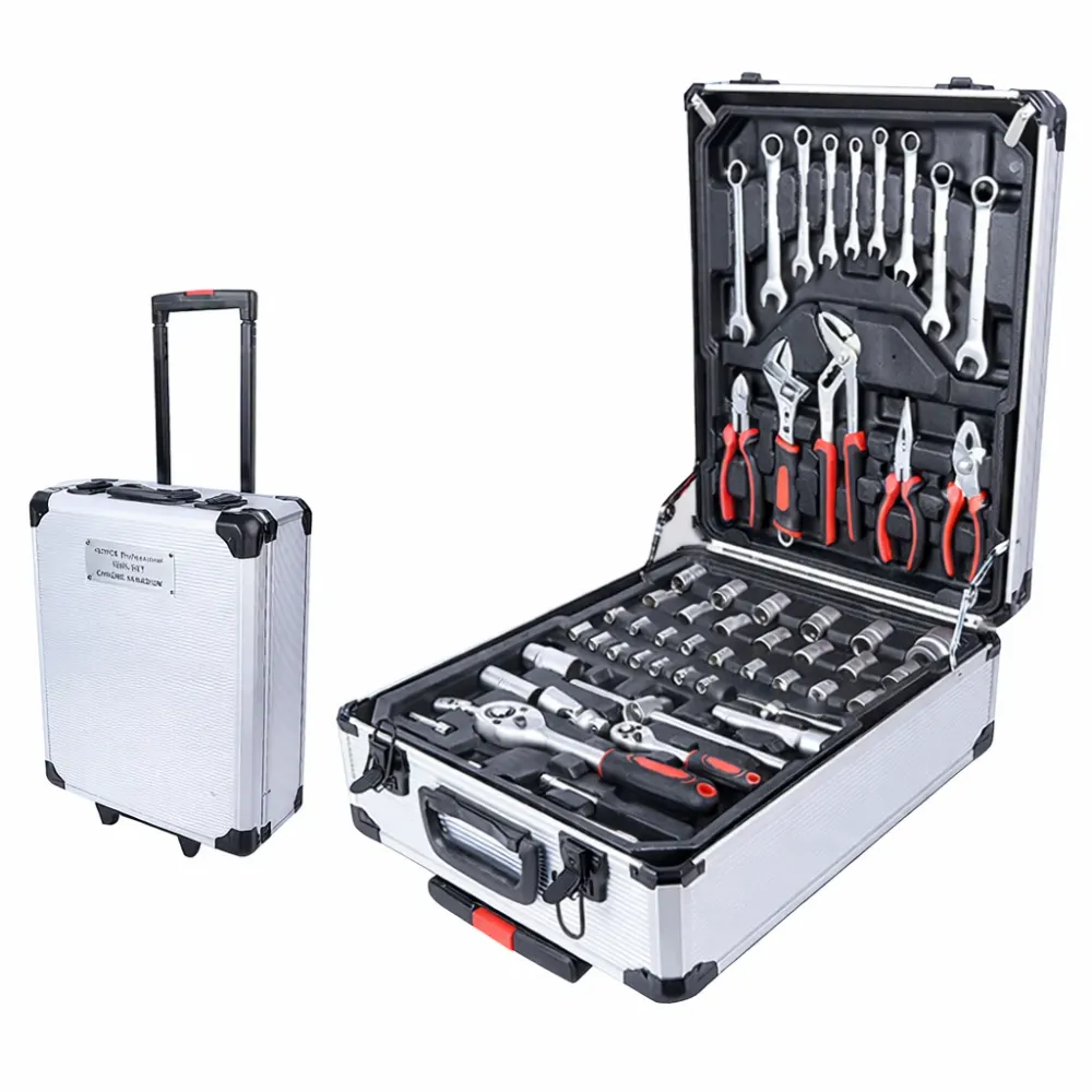 Trusă Unelte Profesională 187 Piese AT Performance – Kit Complet Reparații Auto & Casă