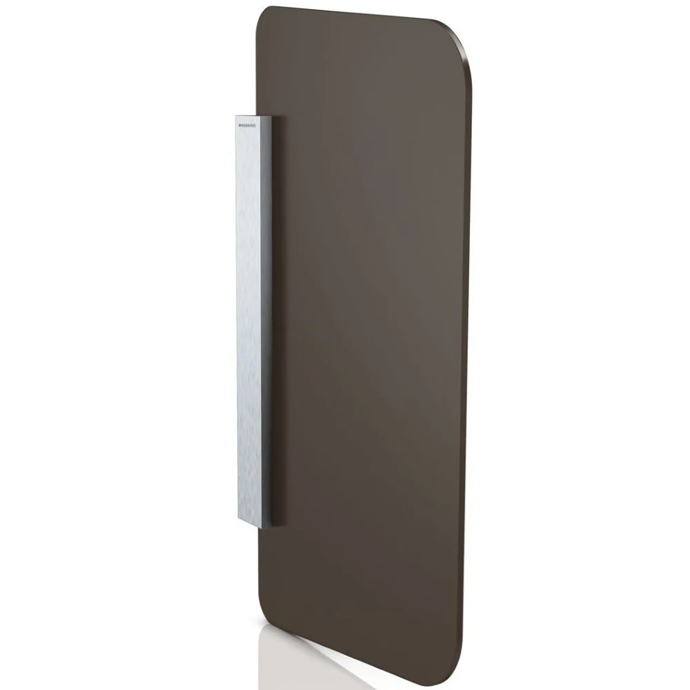 Geberit Separator pisoar 75x43 cm, sticla, maro