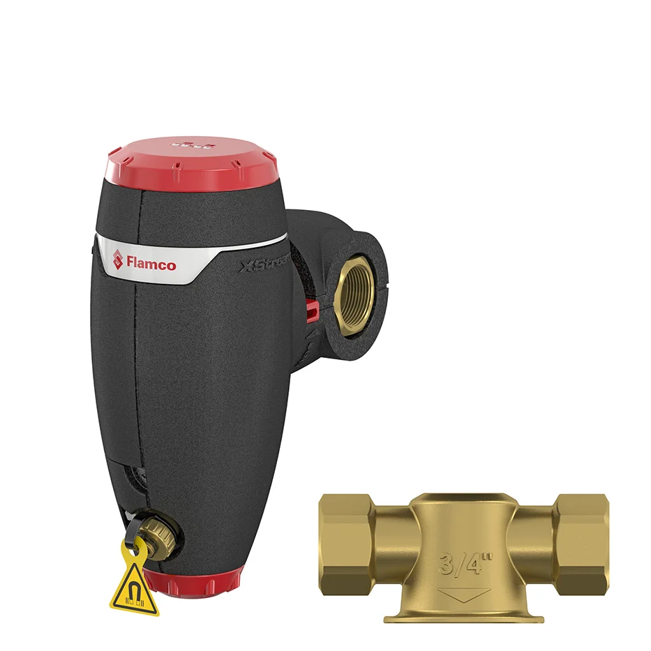 Separator de namol FLAMCO si filtru magnetic XSTREAM 1 1/2” (DN40) g