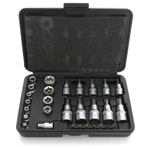 Set Biti si Tubulare Torx 30 Piese, Kraft&Dele KD10242